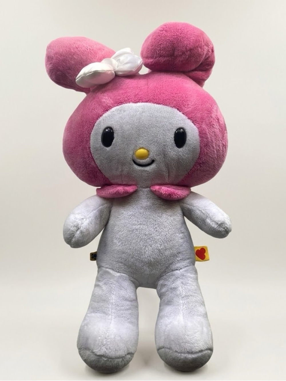 Build A Bear Vintage Sanrio My Melody Plush 18” Pink White Stuffed Animal 2010